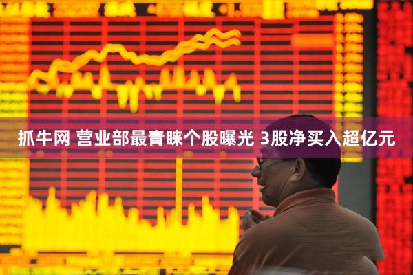 抓牛网 营业部最青睐个股曝光 3股净买入超亿元