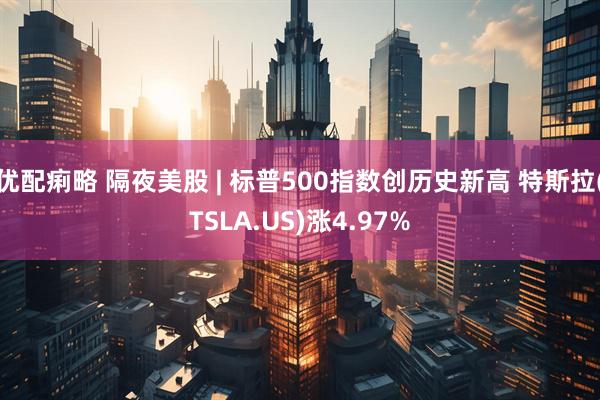 优配痢略 隔夜美股 | 标普500指数创历史新高 特斯拉(TSLA.US)涨4.97%
