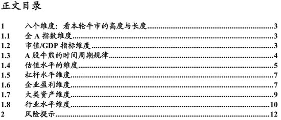 多赢策略 华福证券：八个维度，看本轮牛市的高度与长度